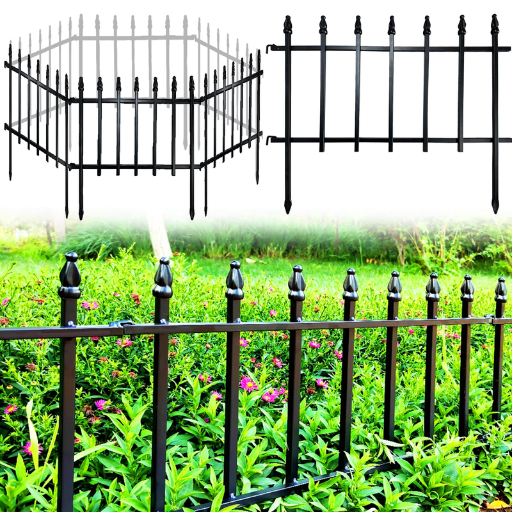 iron garden fence