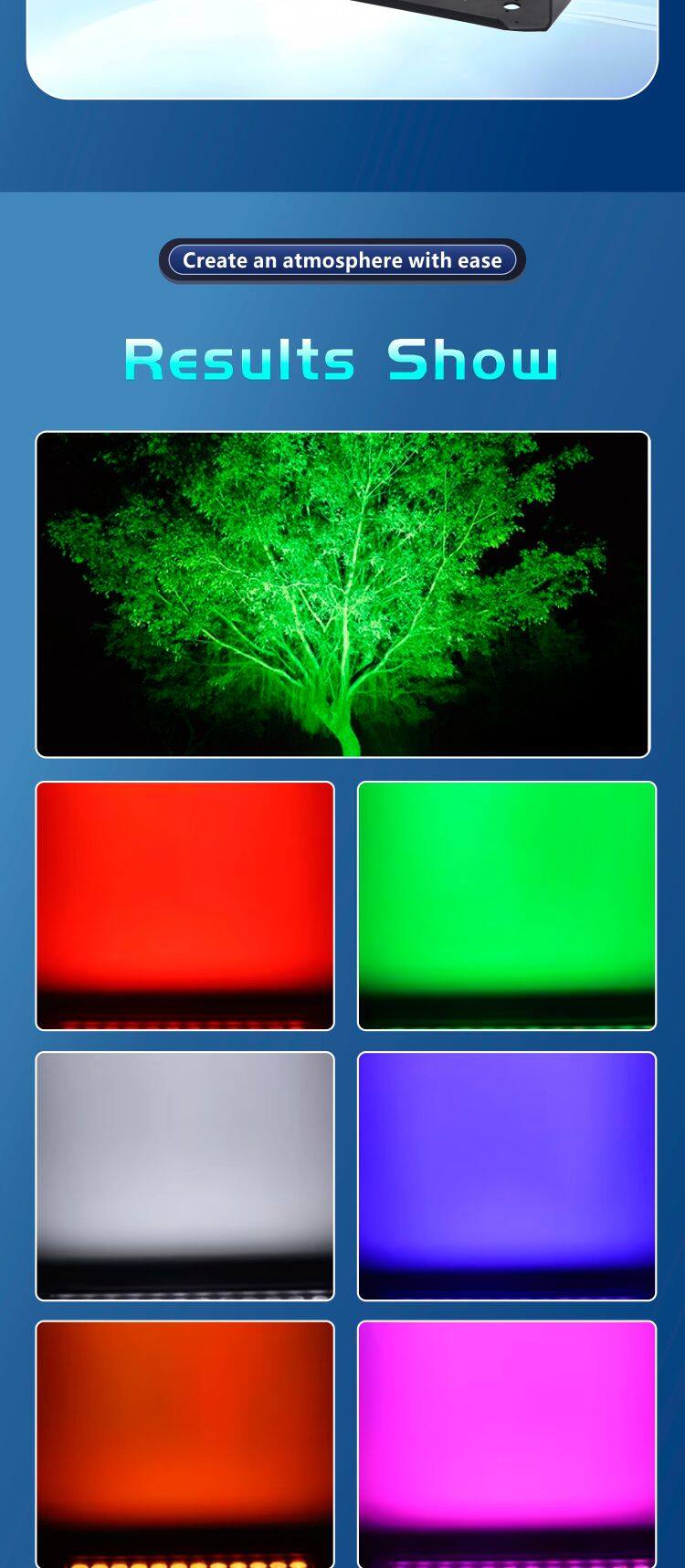 TG60 IP65 LED Waterproof Floodlight 60x15W RGBW 4in1 800W DMX Effect Light