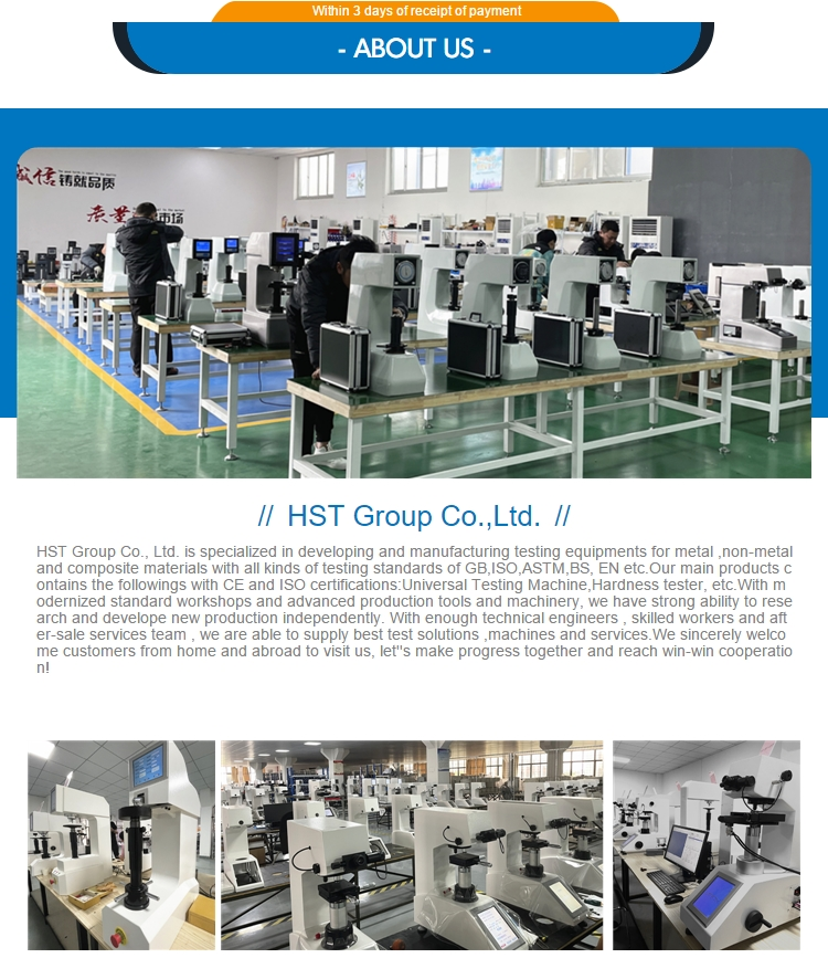 HST-HR150A Rockwell Hardness Tester - Manual Dial Gauge System for Consistent Results