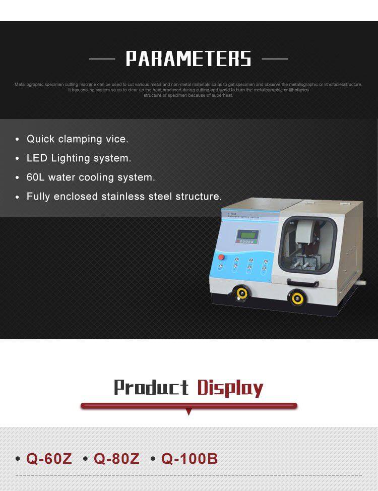 HST LDQ-350A Manual and Automatic Metallographic Sample Cutting Machine