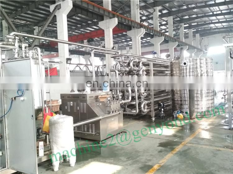 Complete UHT Milk Production Line Mini Dairy pasteurizer sterilizer filling machine milk yogurt Processing Plant Equipment