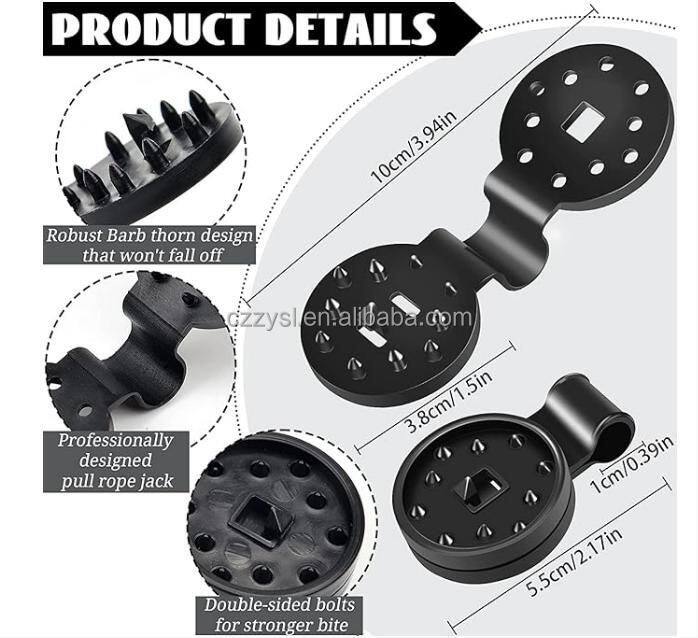 Shade Cloth Heavy Duty Lock Grip, Removable & Reusable Shade Cloth Clips for Sun Shade Net