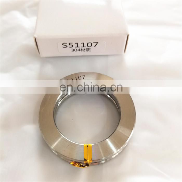 S51107 Stainless Steel 304 Thrust Ball Bearing 51107 Bearing for Water Machined