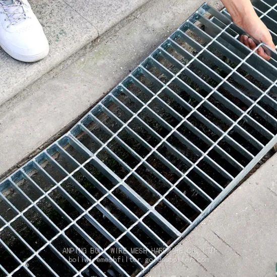 Xinboyuan-Stainless-and-Steel-Sidewalk-Trench-Drain-Metal-Floor-Panel-Steel-Grating-Galvanized-Welde