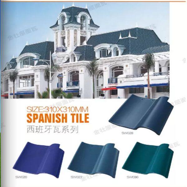 Ceramic roof tiles, best-selling worldwide