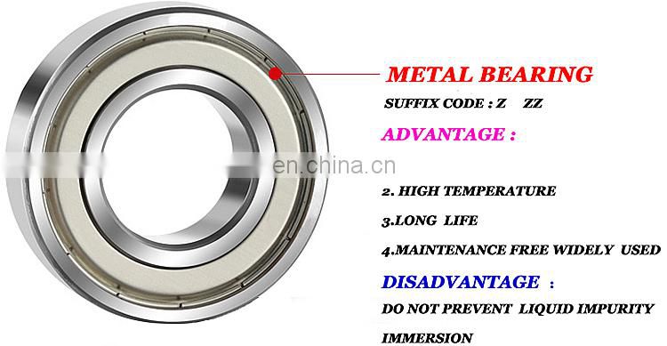 Skateboard bearings manufacturer 608z deep groove ball bearing