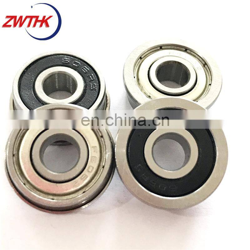 Stainless Steel Miniature Flange Ball Bearings F6001ZZ Mde in China