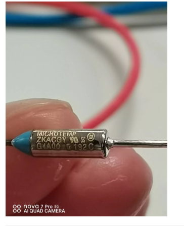 G4A00192C thermal fuse,Thermodisc