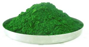 Natural green food Chlorella powder