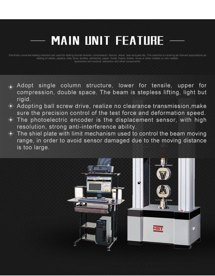 ASTM EN ISO 300KN Plastic Pipe Tires Ring Stiffness Testing Machine/Universal Testing Machine Factory