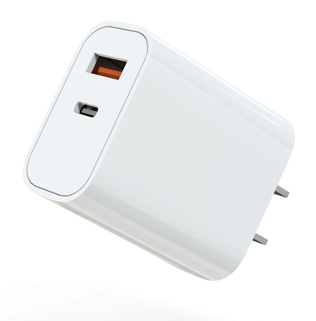 Kompakter PD20W USB-C-Schnellladegerät für das weltweite Mobiltelefonaufladen