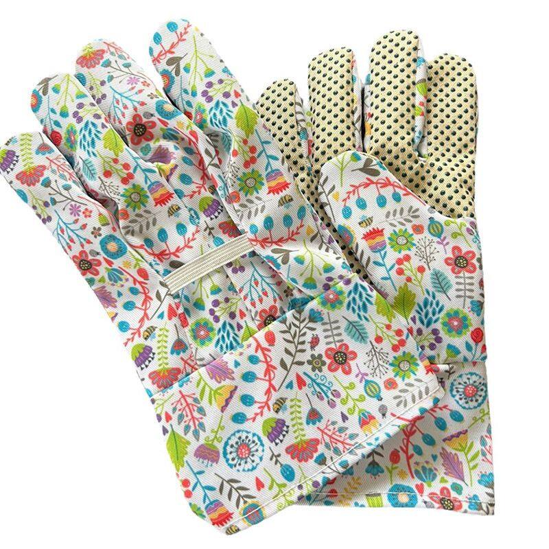 cotton canvas garden glove (3)