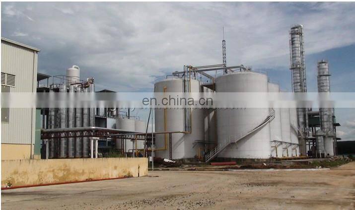 Shanghai factory industrial alcohol fermentation distillation equipment production line edible food ethanol production plant