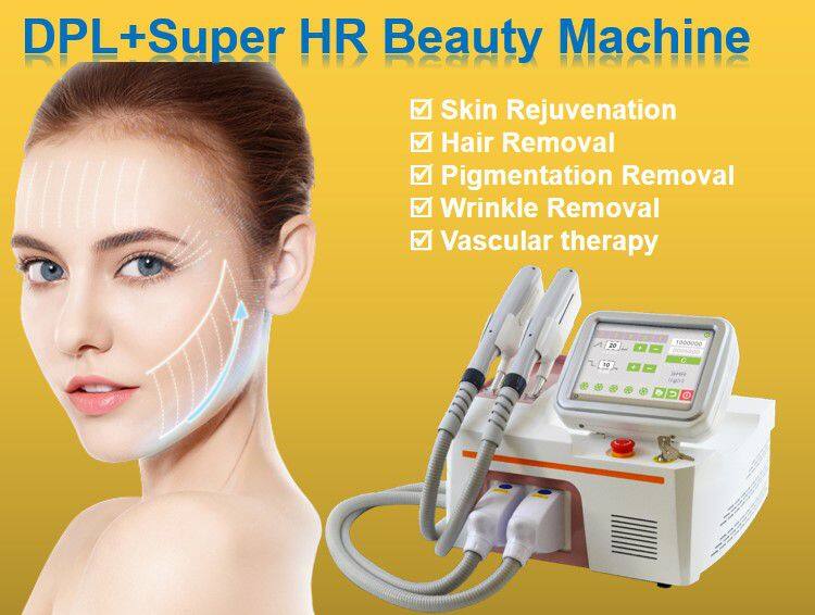Portable DPL Optical Skin Beautification Skin Rejuvenation BBL Pigmentation 480nm Dpl Freckles Age Spots Removal