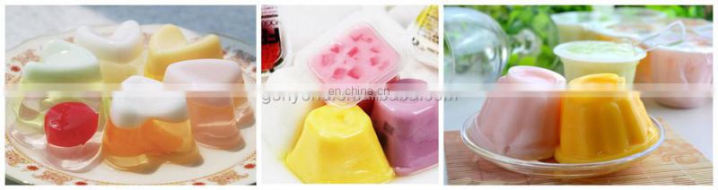 commercial jelly snack processing machine / pudding making machine