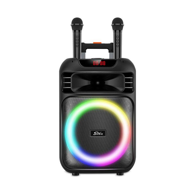ZQS15113 4500MAH battery capacity big 40W power 15 inches bluetooth speaker with colorful lights