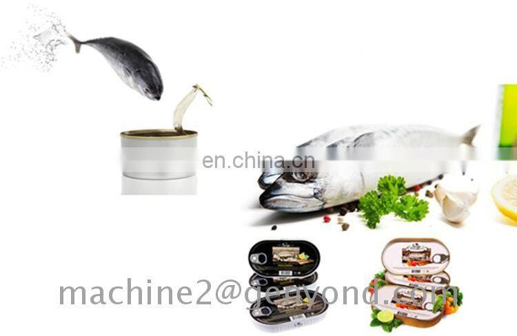 HACCP seafood canning machine best quality