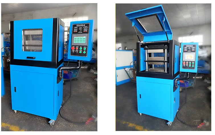 HST-300PT 30ton Lab Hot Press Machine Rubber Plate Vulcanizing Press Testing Test Machine