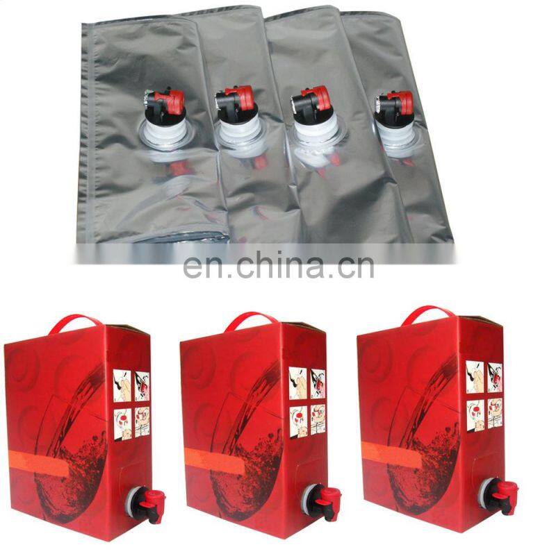 Fruit juice bag in box filling and sealing machine