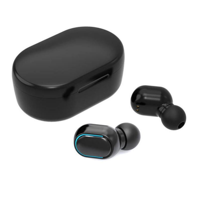 TWS True Wireless Waterproof Sports Headphone Bluetooth-compatible 5.0 Earbuds In Ear Earphone Built-in Mic Charging Case
