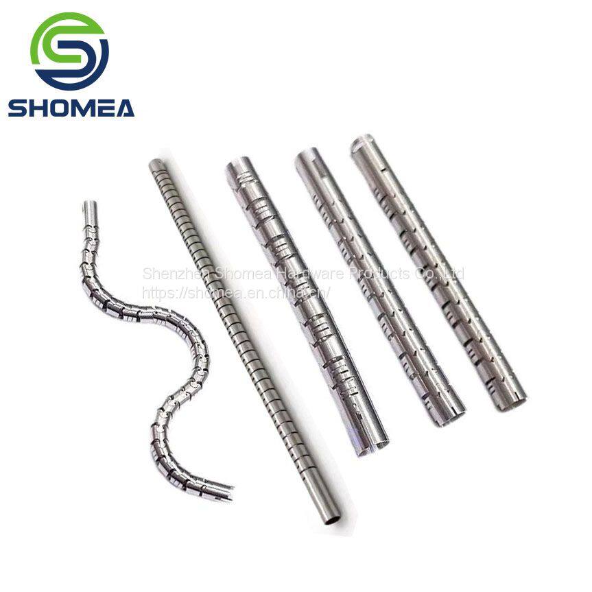 Stainless steel laser cuting Spiral tube