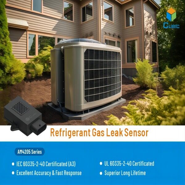 Cubic A3 R-290 Refrigerant Gas Leak Sensor Successfully Passed Intertek Testing