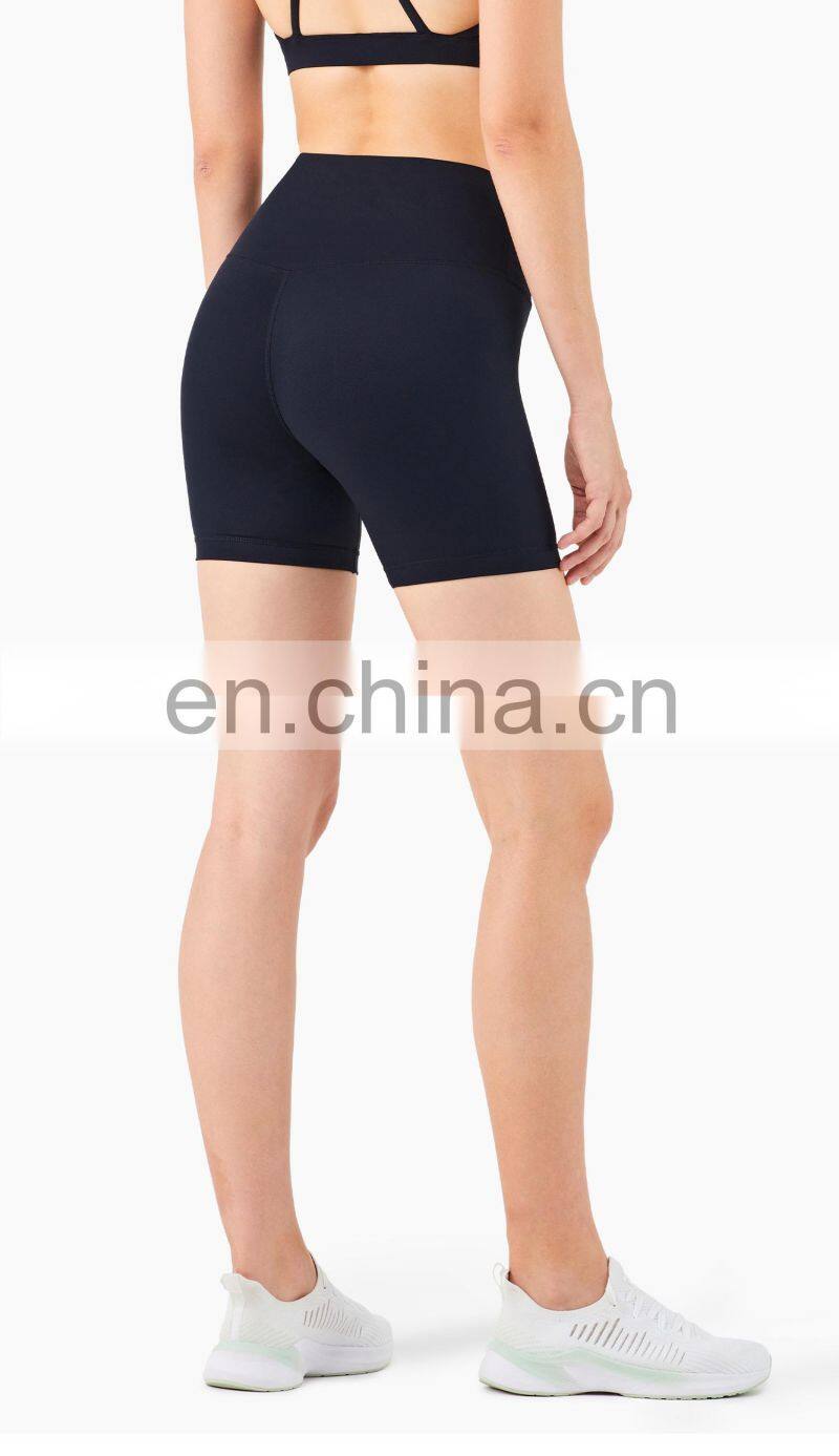 Custom Fitness Summer Gym Yoga Short Leggings Women High Waist Cycling Biker Short