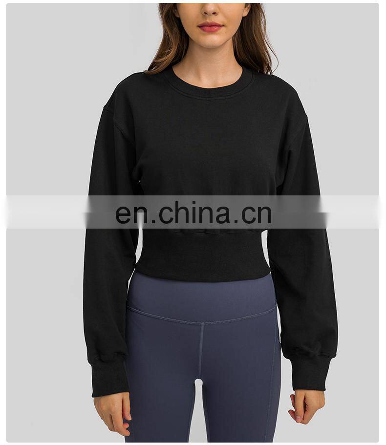 Autumn Custom Sweatshirt Women Hoodies Pullover Crewneck Long Sleeve Hoodie Women Fashion