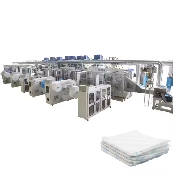 Absorbent Hygiene Care Production Equipment Underpad Machine (3)