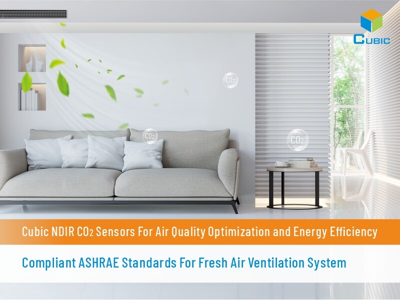 NDIR CO2 Sensors in Fresh Air Systems to Optimize Air Quality and Energy Efficiency