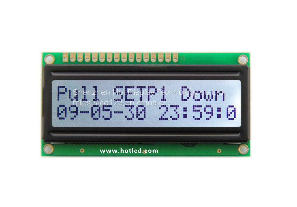 HTM1602-12白底黑字