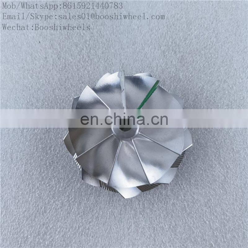 G25-660 forward rotation compressor wheel 54*67mm 9 blades for 877895-5006S 871388-5002S 871839-5011S Turbo