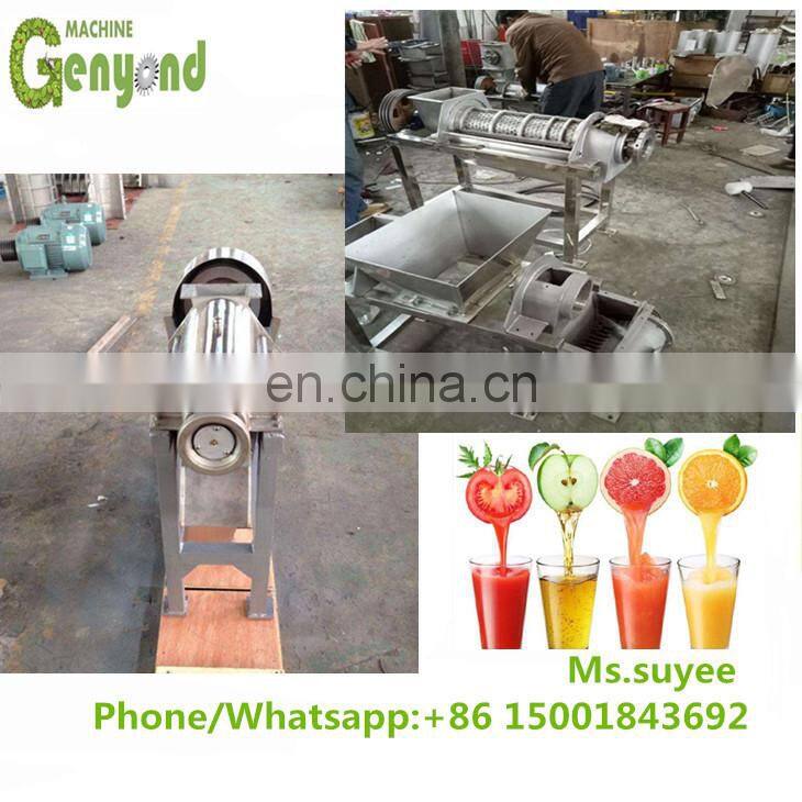 500kg mango paste screw press juicer