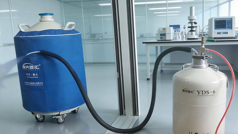 Unlock Laboratory Efficiency: The Custom KF Flange Liquid Nitrogen Solution