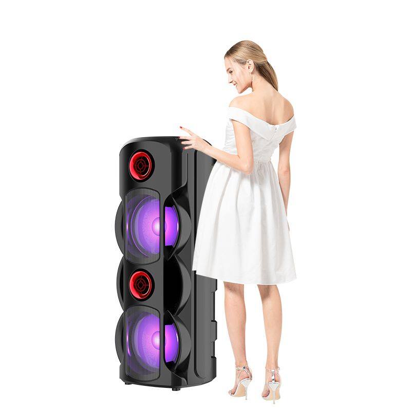 ZQS8225 sell well subwoofer 30W power dual 8 inch speaker wireless bass sound bluetooth speaker