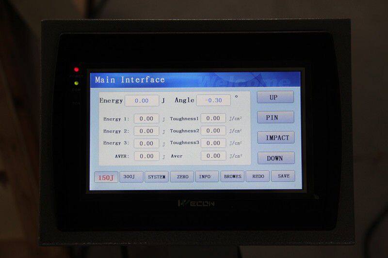 JBS-300B 300J 500J 800JSemi-automatic Charpy Izod Pendulum Digital Display Metal Impact Tester Impact Testing Machine