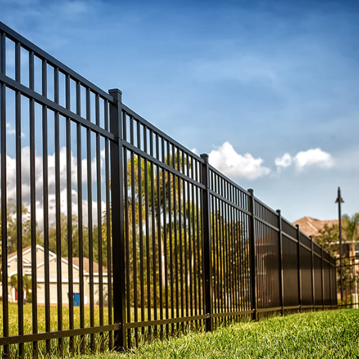 different types of metal fences (4)