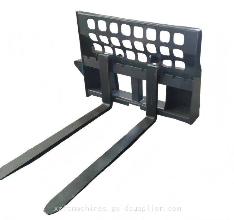 Choisir des fourches de palette pour chargeur à chenilles glissantes