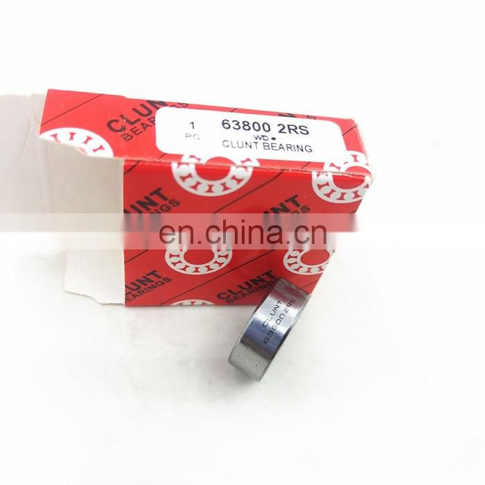 Good price 10*19*7mm 63800-2RS bearing 63800-2RS deep groove ball bearing 63800-2RS