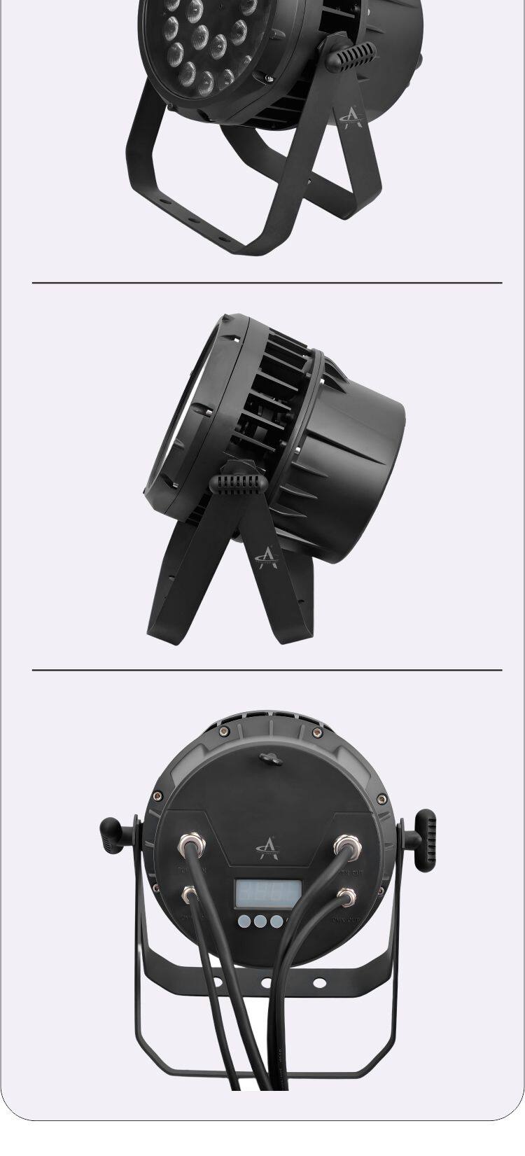 L24 IP High Quality 24pcs 250W 4in1 Waterproof Par LED Lighting Flat Music Bar Lights For Stage Decor And Discos