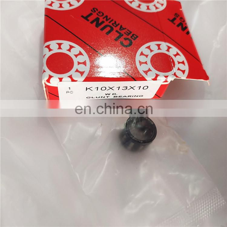 China CLUNT Bearing K Type Needle Roller Bearing K10*13*12.5 Needle Bearing