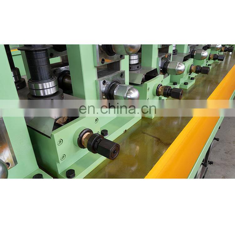 Nanyang high frequency steel pipe welding making machine erw tube mill line