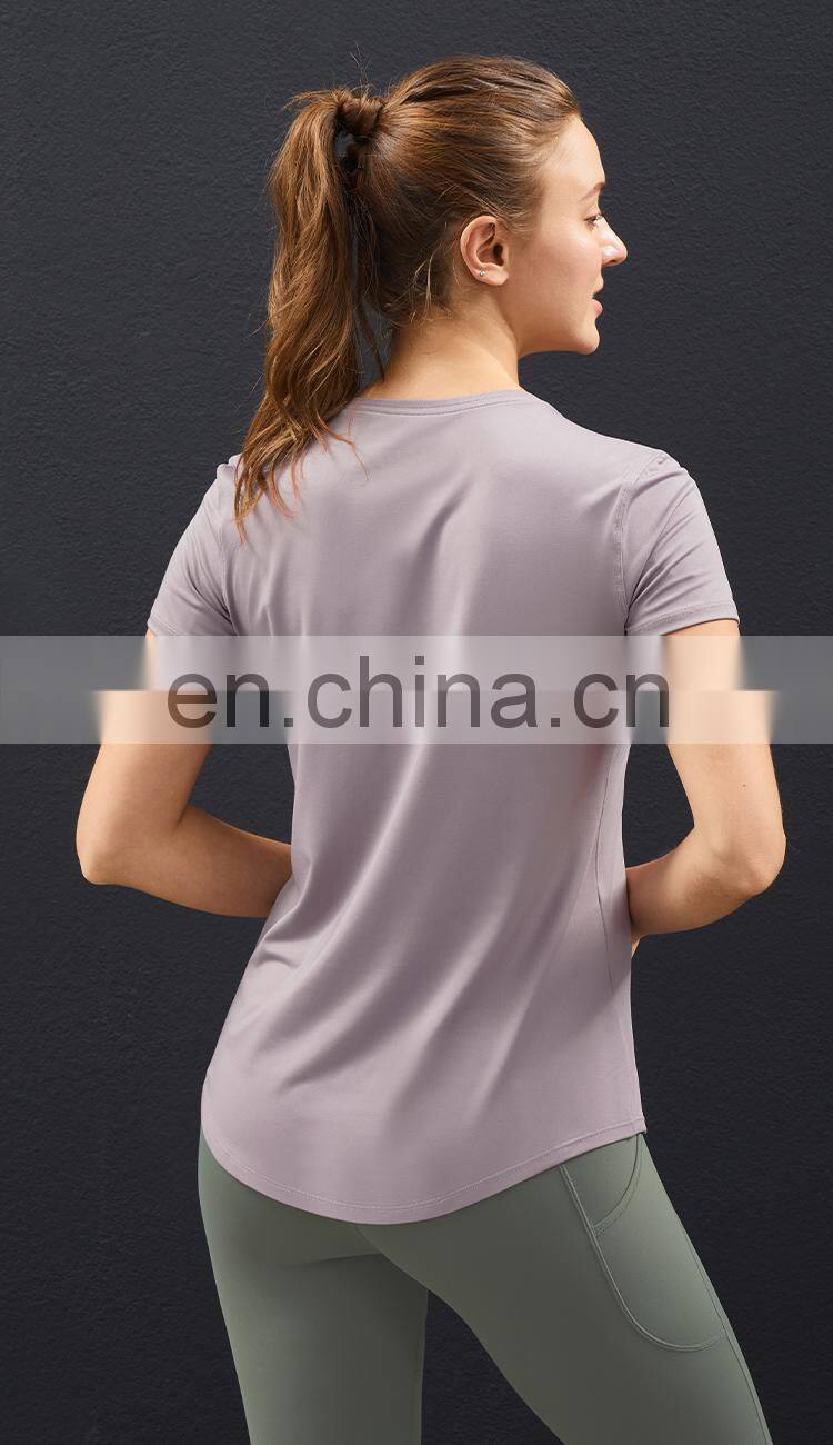 High Quality plus size t-shirts With Round Neck and Short Sleeves