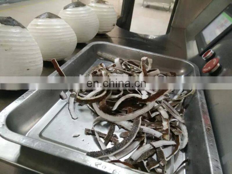 Factory industrial PLC full automatic apple kivi mango peel skin removing equipment orange lemon peeler fruit peeling machine