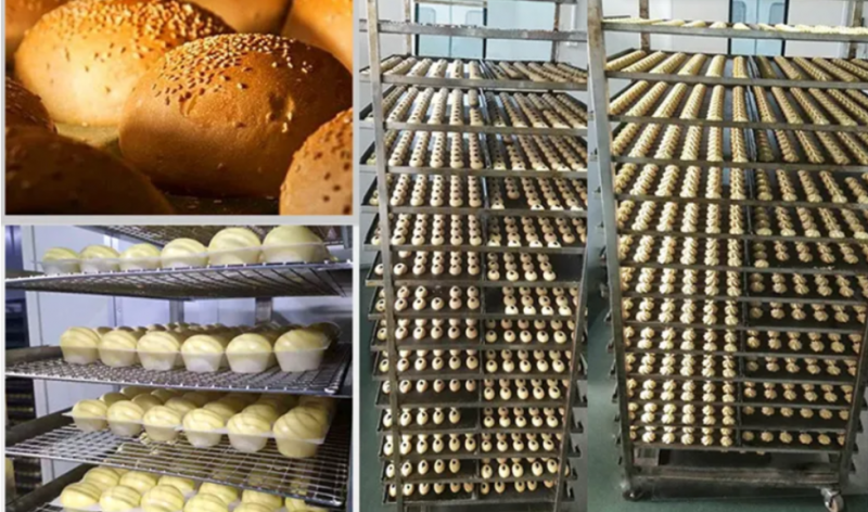Industrial Electric Gas diesel Rotary Baking Oven for Biscuit Cookie Cake Bread
