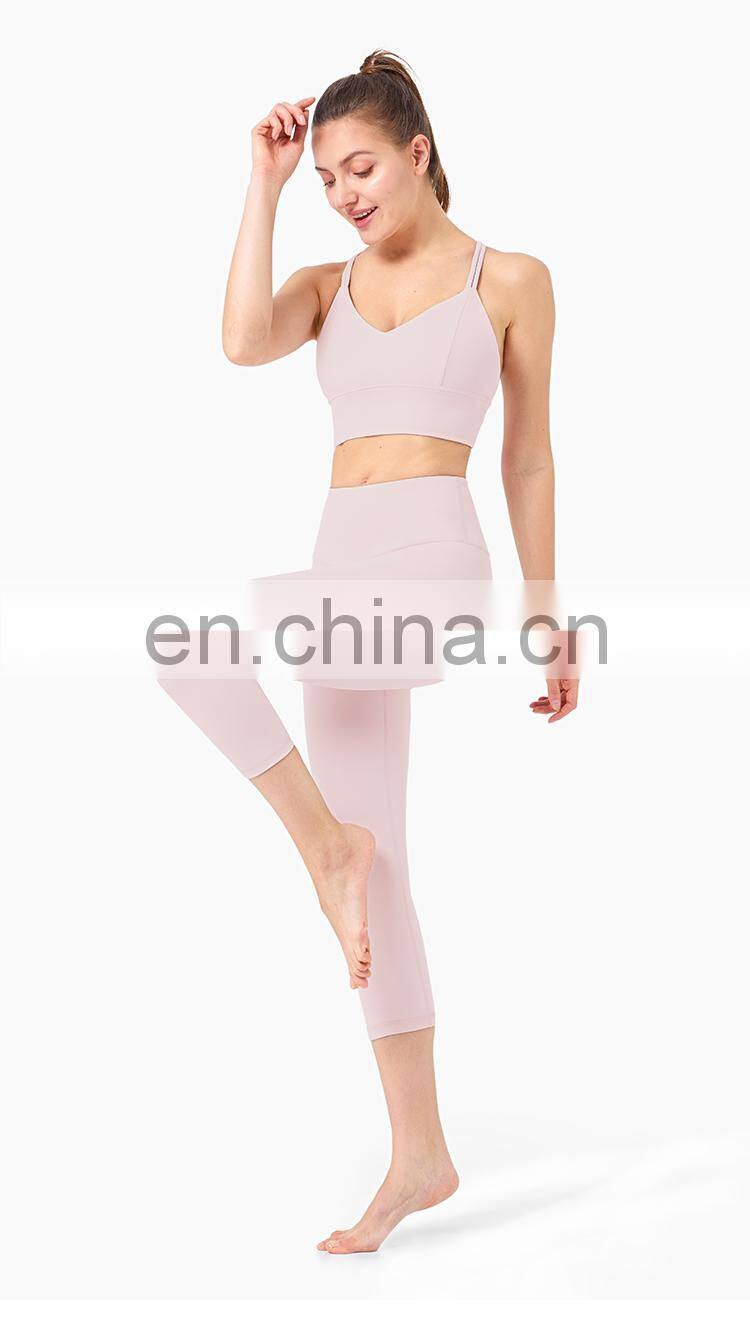 High Support Yoga Pants Leggings Sport Down Capri Leggings Workout Two Mile Wear