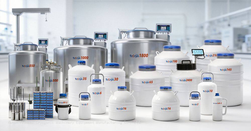 TcCryo liquid nitrogen container