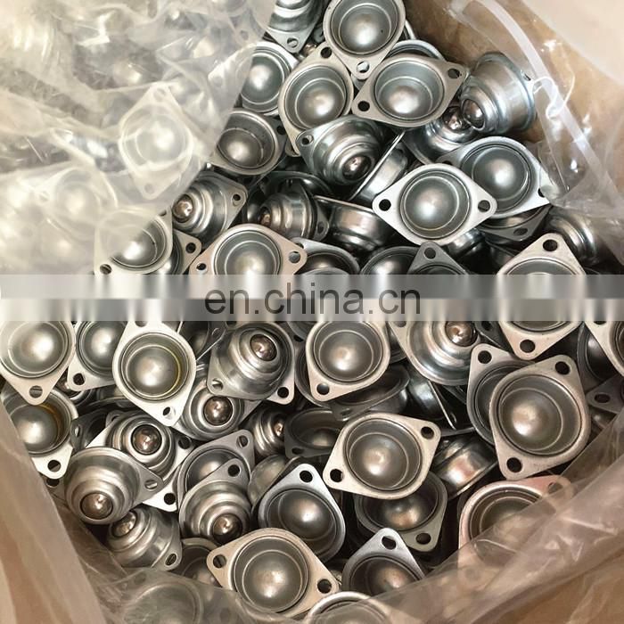 12mm CY-12A Zinc Plated Pressed Mild Carbon Steel Swivel Roller Bearing CY-12A Caster Funiture Cabinet Omni Ball Transfer Unit