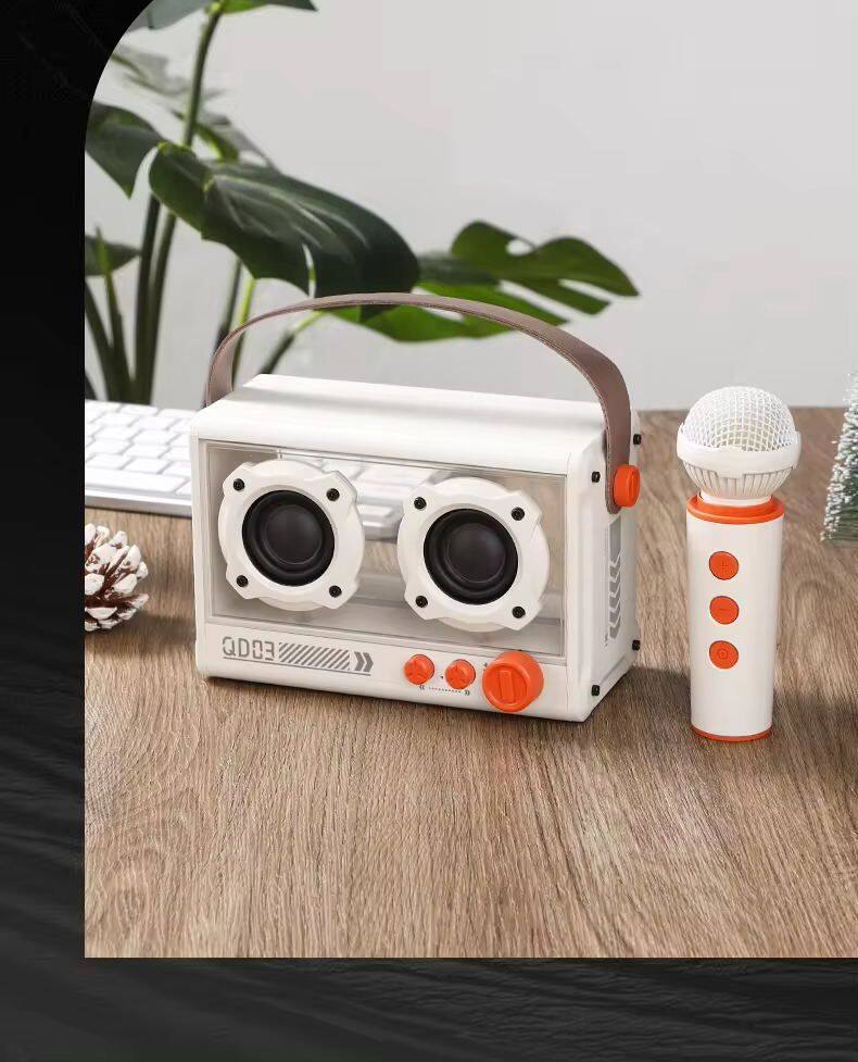 Mic Condenser Mini Karaoke Set Home Party Speaker Arcade Machine For Kids&adults Bluetooth Audio Power Amplifier Module