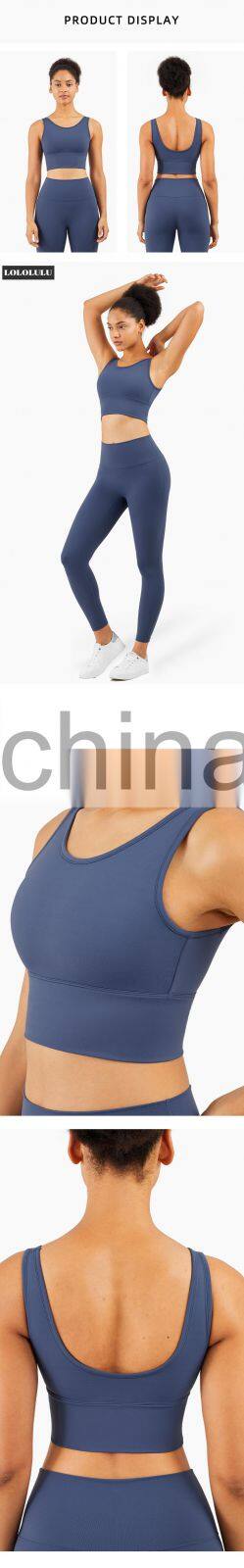 LOLOLULU Professional manufacture sport bra top fitness sports bra best price yoga bra